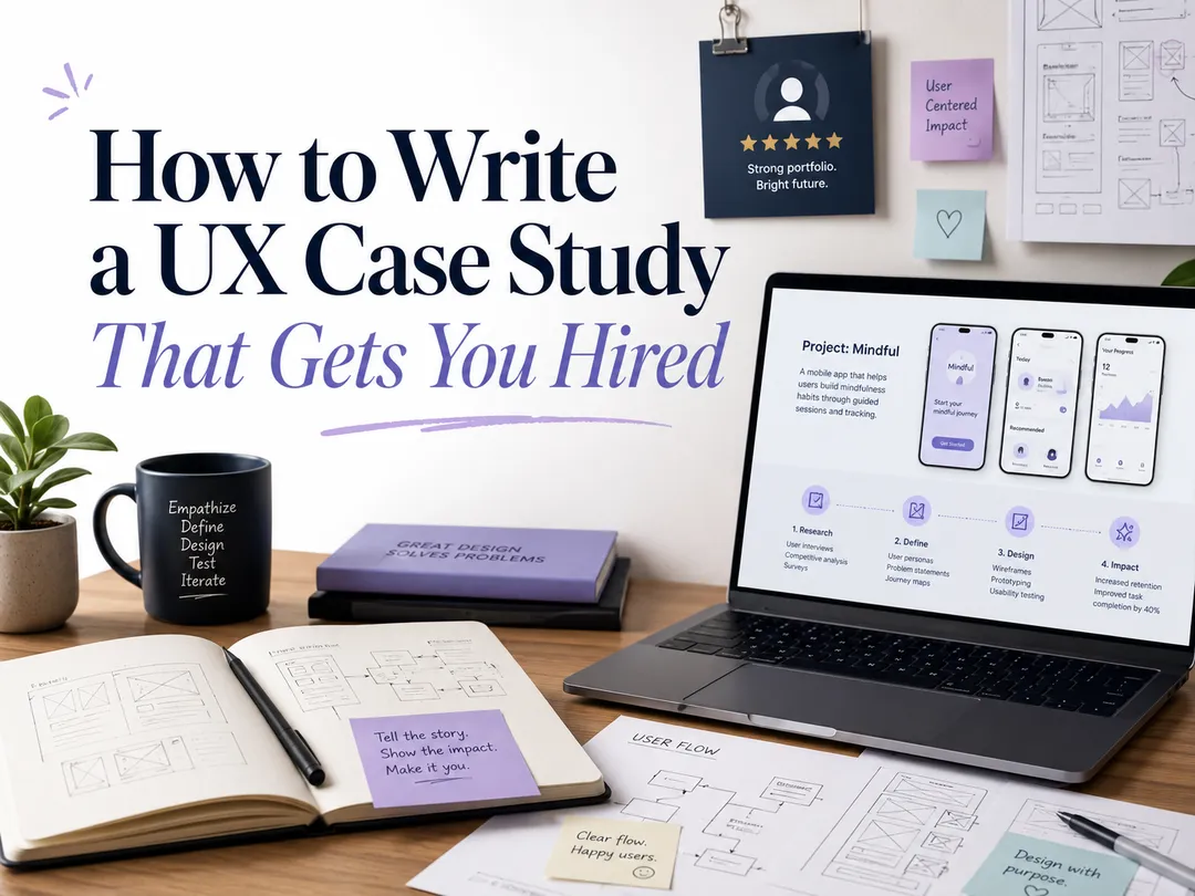 How to Write a UX Case Study That Gets You Hired